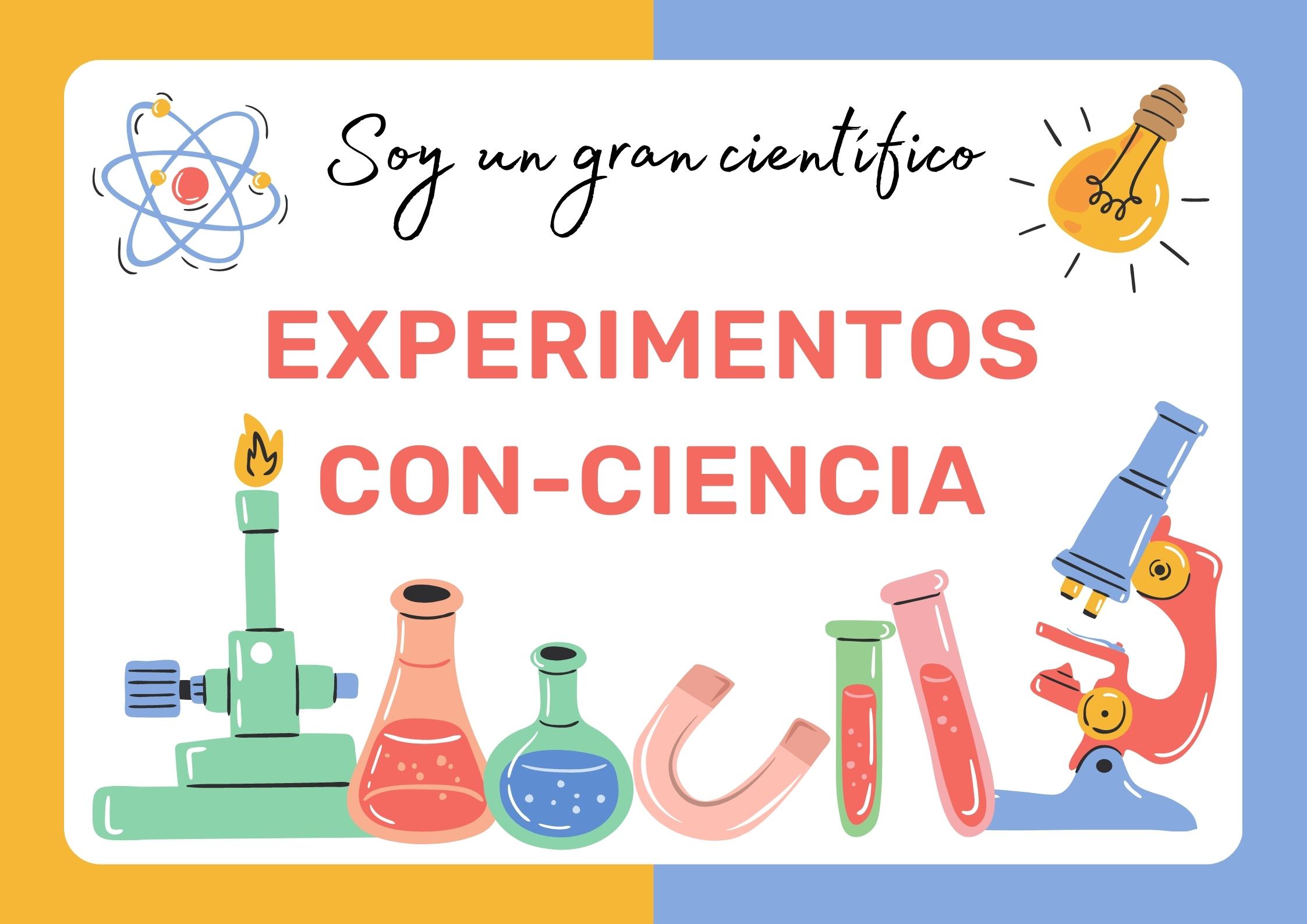 Imágenes de laboratorio. Experimentos con-ciencia