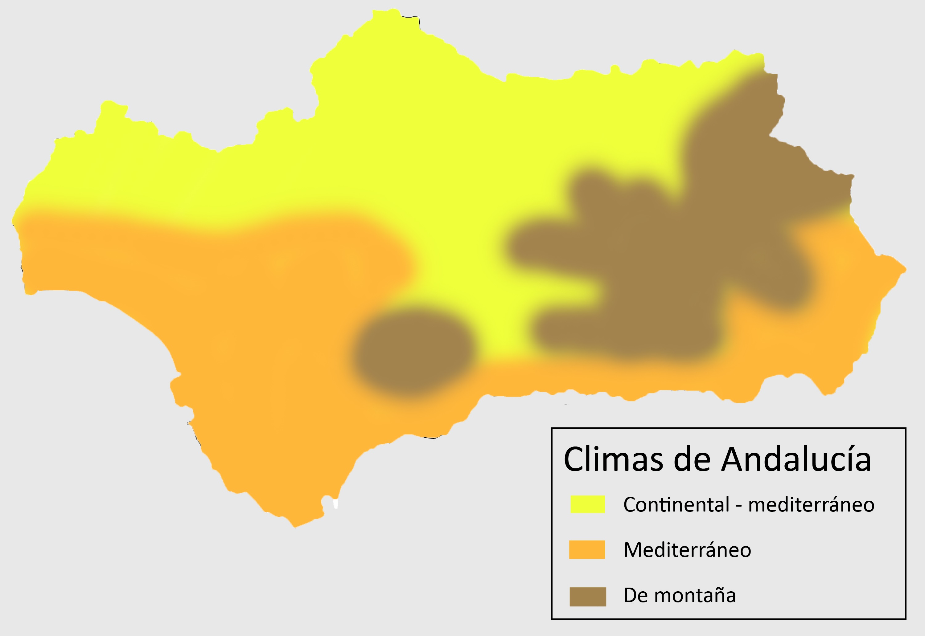 Climas de Andalucía