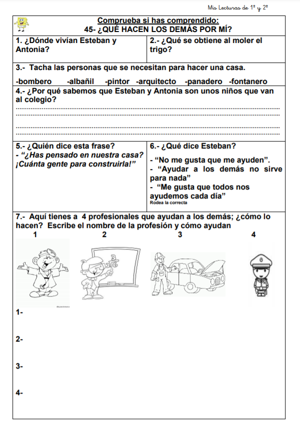 Preguntas comprensión