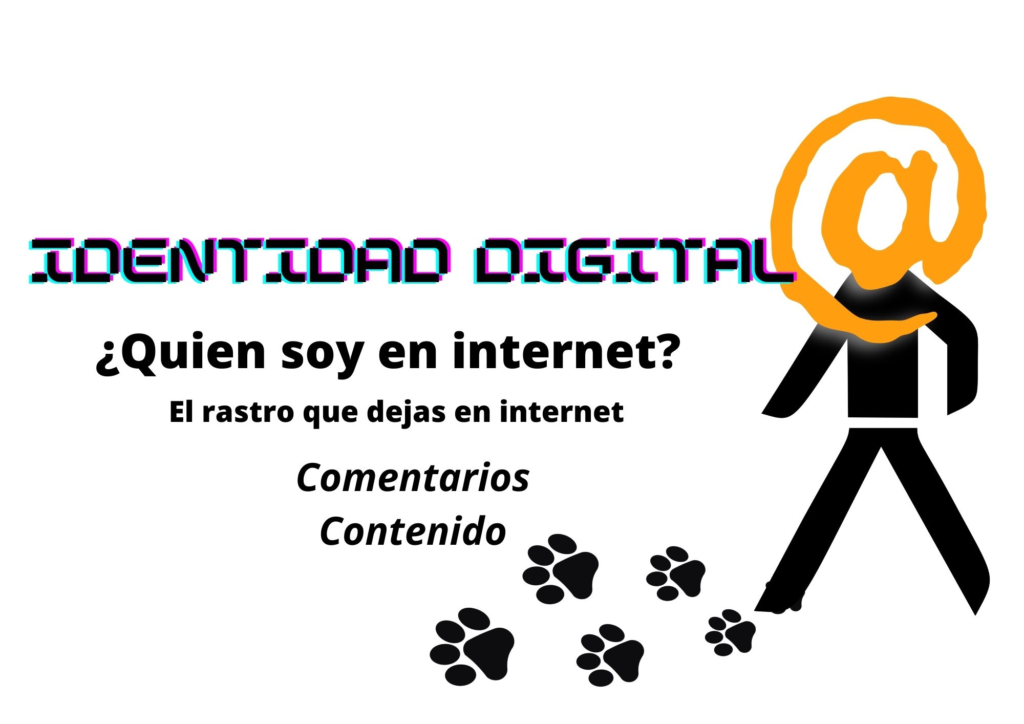 Infografía de identidad digital