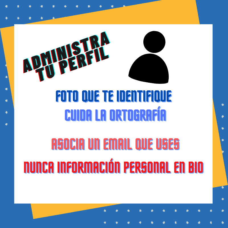 Administra perfil